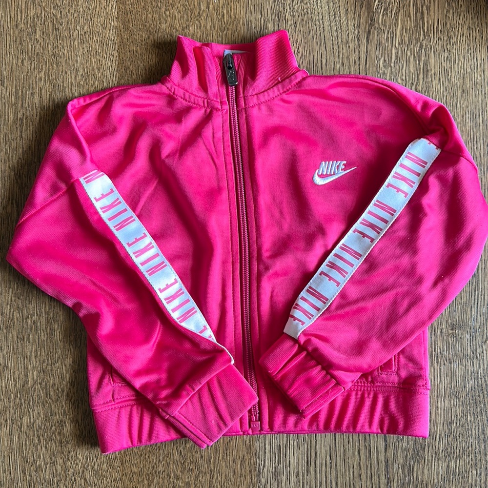 Nike Pink Zip Up Jacket Toddler / 18 Month